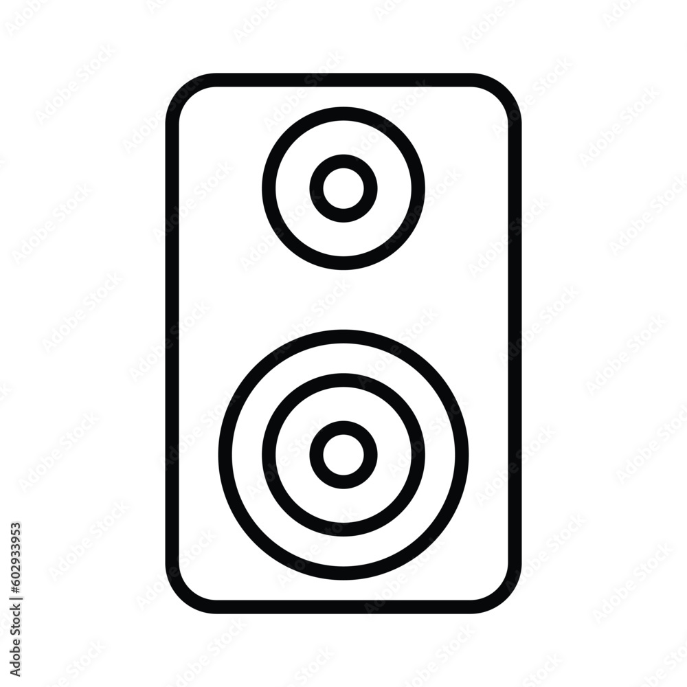 speaker, icon, vector, illustration, design, template, flat, style speaker, icon, vector, illustration, design, template, flat, style