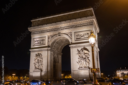 Arc de Triomphe. The Victory Gate in Paris. © MagioreStockStudio