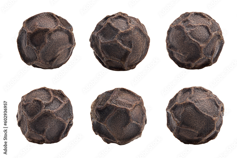 black pepper, peppercorn, isolated on white background, full depth of field black pepper, peppercorn, isolated on white background, full depth of field