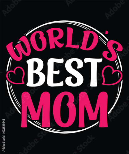 Mother's day t-shirt design.