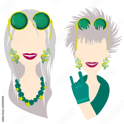 older woman with silver-hair and glasses
