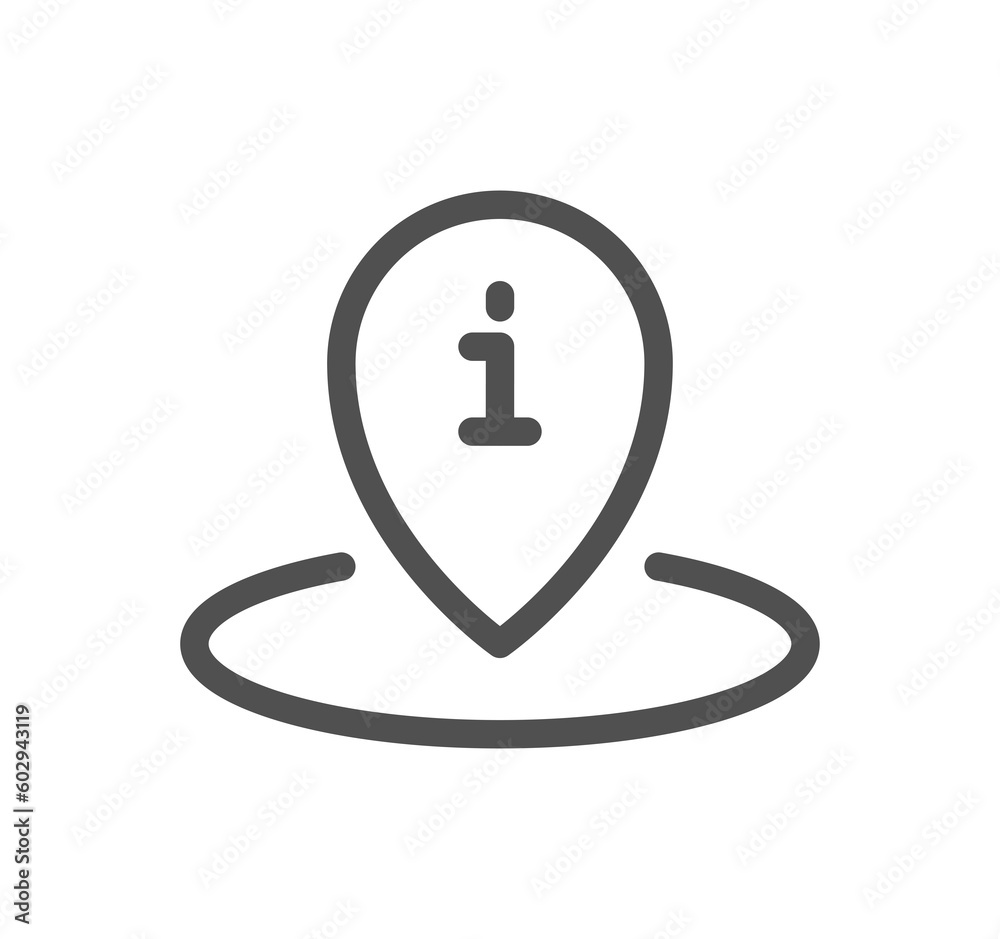 Info and help desk icon outline and linear symbol.
Info and help desk icon outline and linear symbol.