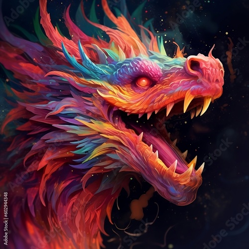 Dragon full color max quality © Quality
