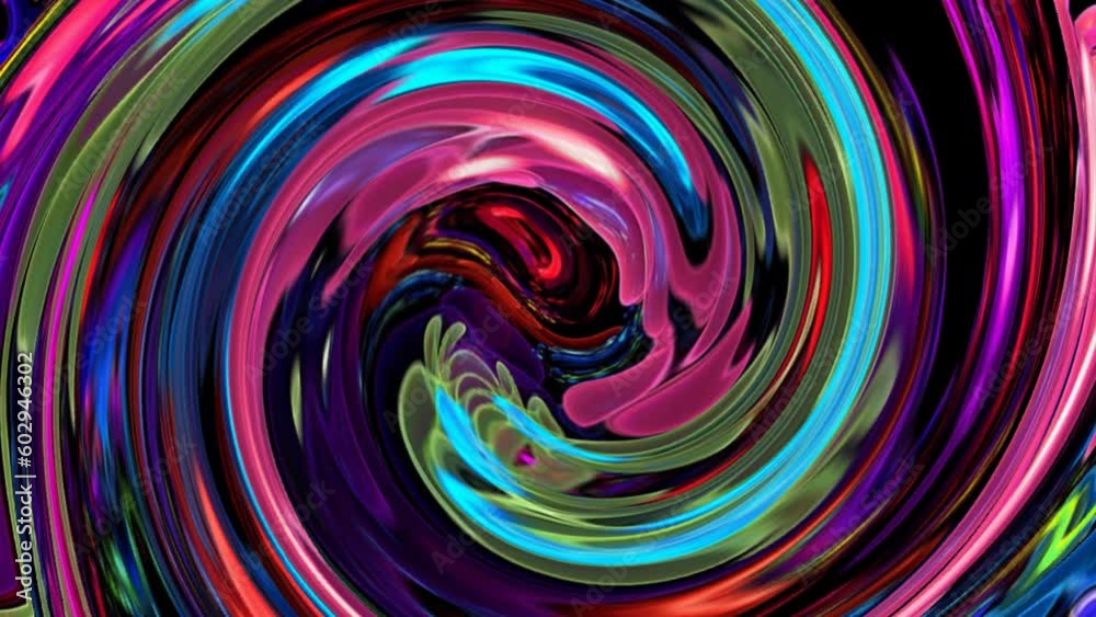 Abstract multicolor chocolate twist liquid . Animated seamless pattern shiny geometric vortex liquid Abstract multicolor chocolate twist liquid . Animated seamless pattern shiny geometric vortex liquid