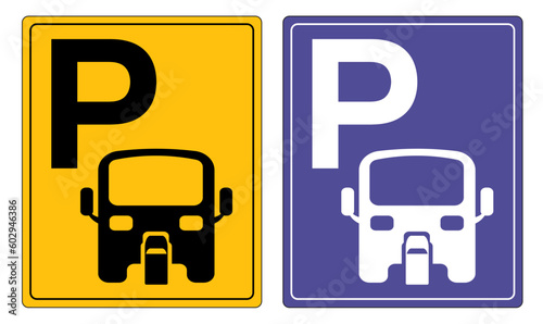 Parking zone vector. two wheeler, four wheeler, three wheeler,VIP parking area, Staff only parking space with vehicle symbols. Auto Rikshaw park stand, car park zone, motorcycle parking area. P icon 