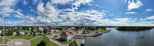 Wallpaper Mural Seaside town Raahe at summertime. Torontodigital.ca