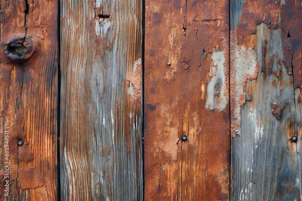 Rustic Wood Planks Wall Texture Generative AI Rustic Wood Planks Wall Texture Generative AI