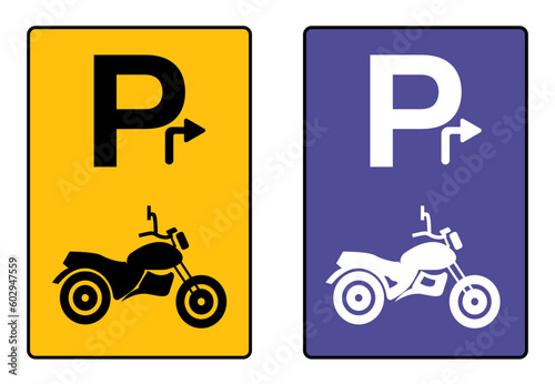 Parking zone vector. two wheeler, four wheeler, three wheeler,VIP parking area, Staff only parking space with vehicle symbols. Auto Rikshaw park stand, car park zone, motorcycle parking area. P icon 