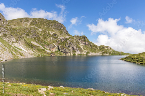 Fototapeta Naklejka Na Ścianę i Meble -  Landscape of Rila Mountain around The Seven Rila Lakes, Bulgaria
