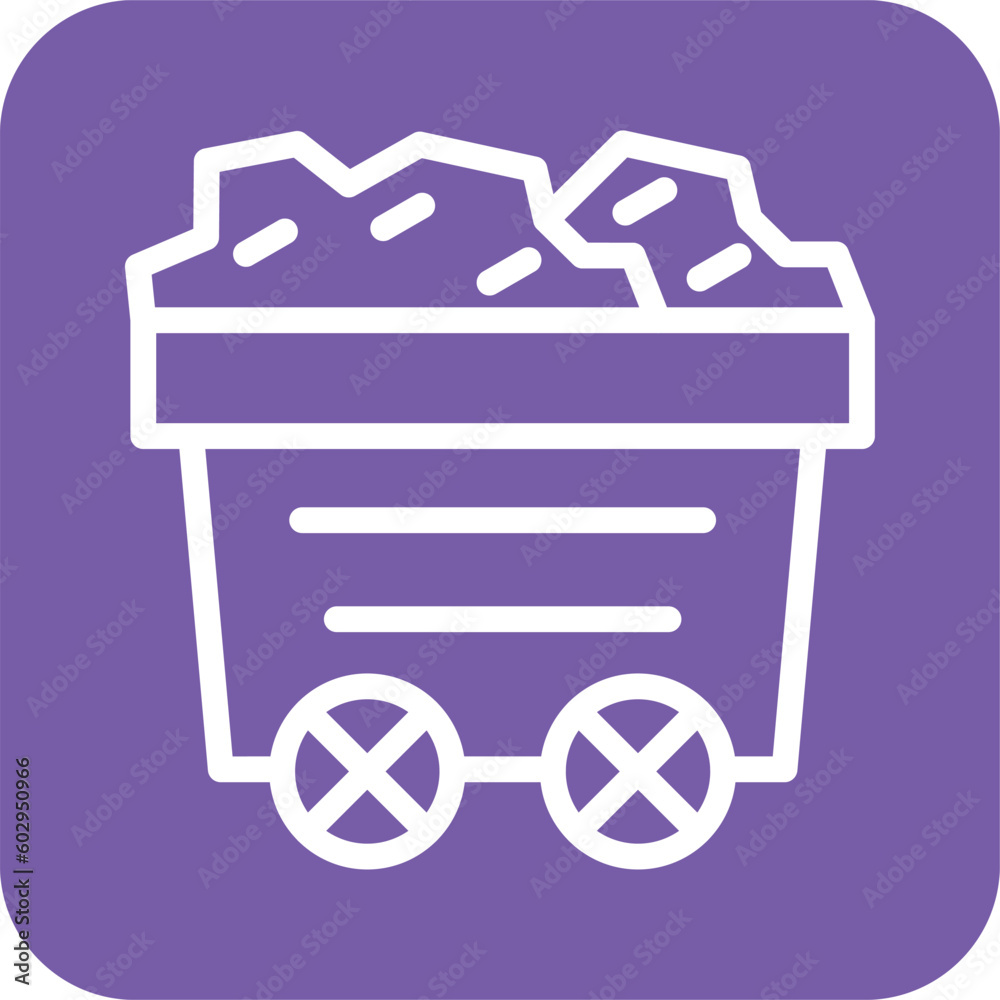 Mining Vector Icon Design Illustration Mining Vector Icon Design Illustration
