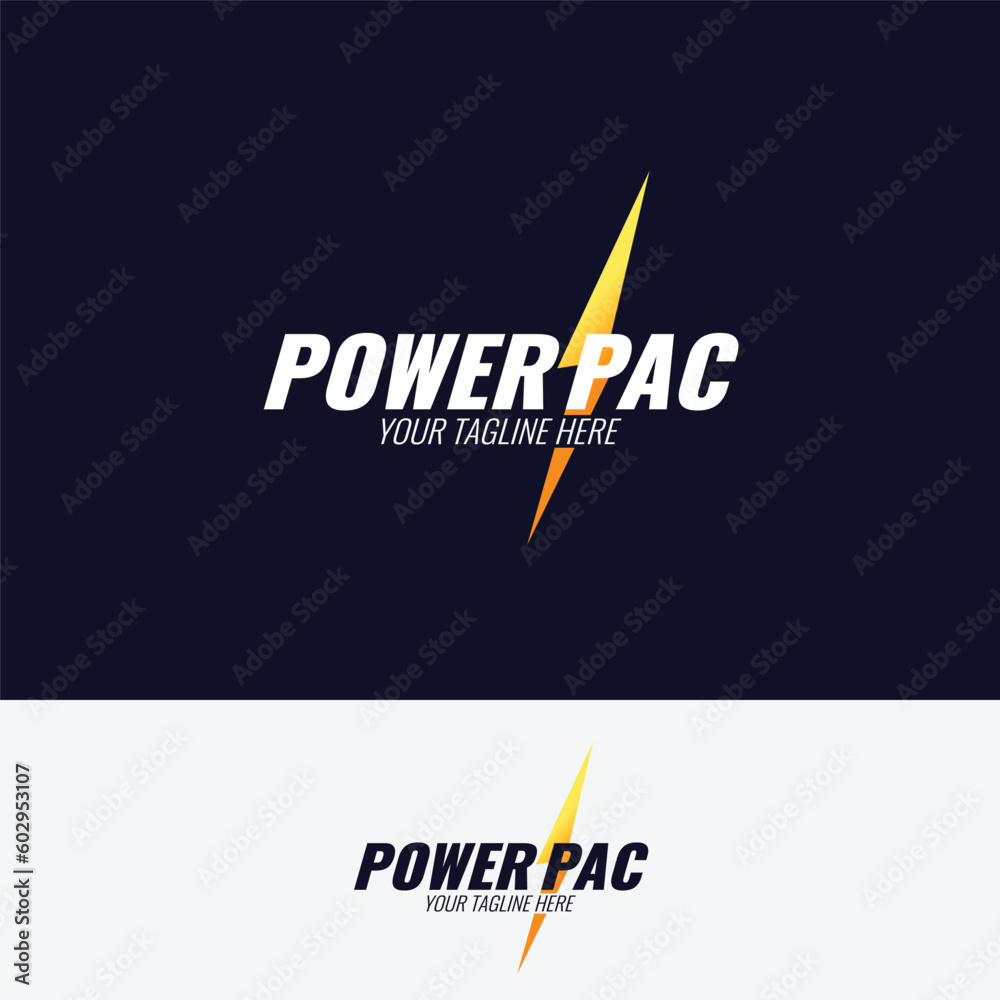 electrical-electric-power-company-logo-design-template-power-pac-logo