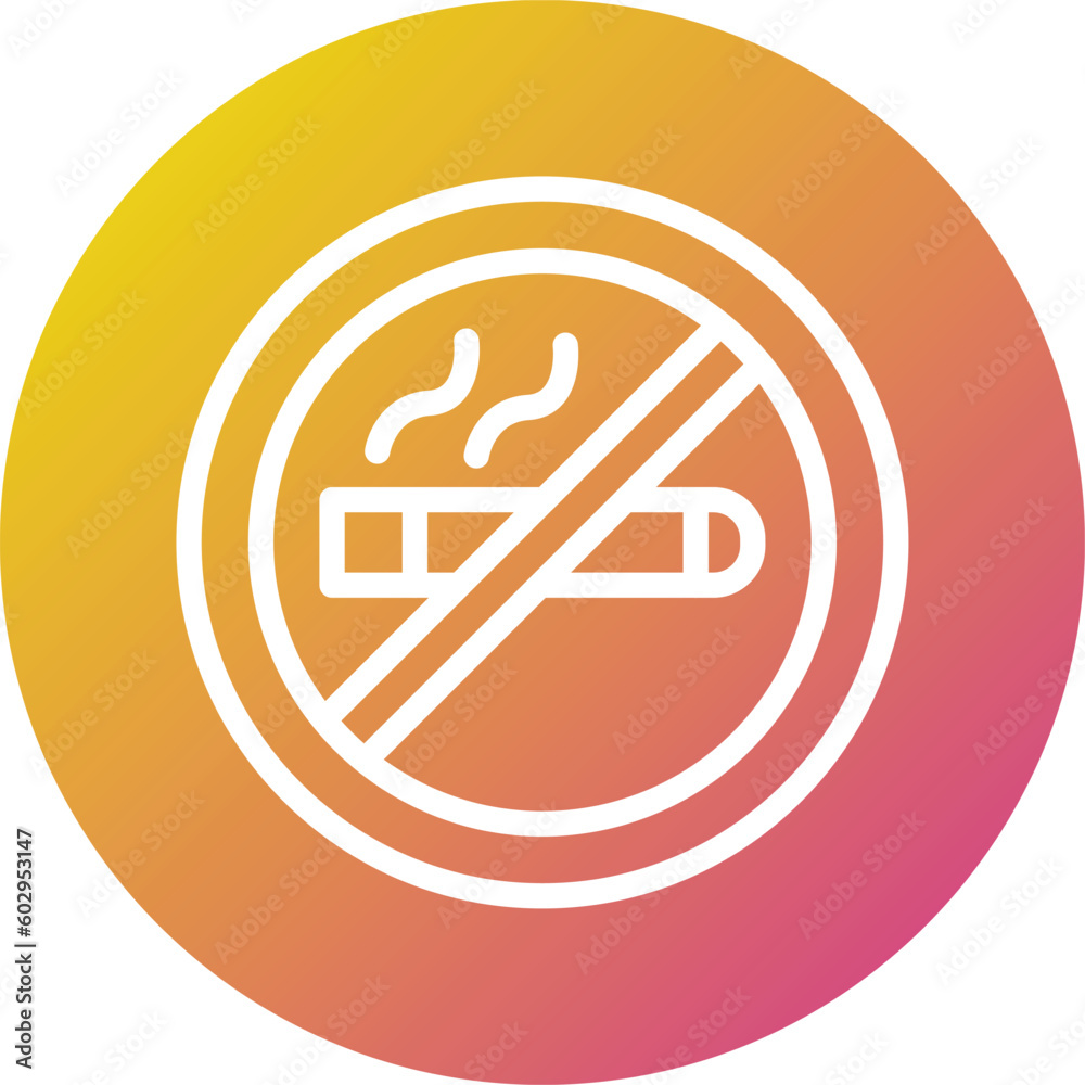 No smoking Vector Icon Design Illustration No smoking Vector Icon Design Illustration