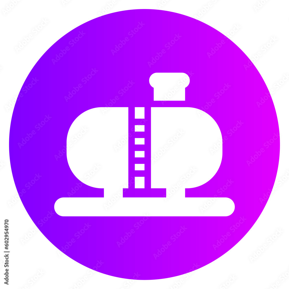 oil tank gradient icon oil tank gradient icon