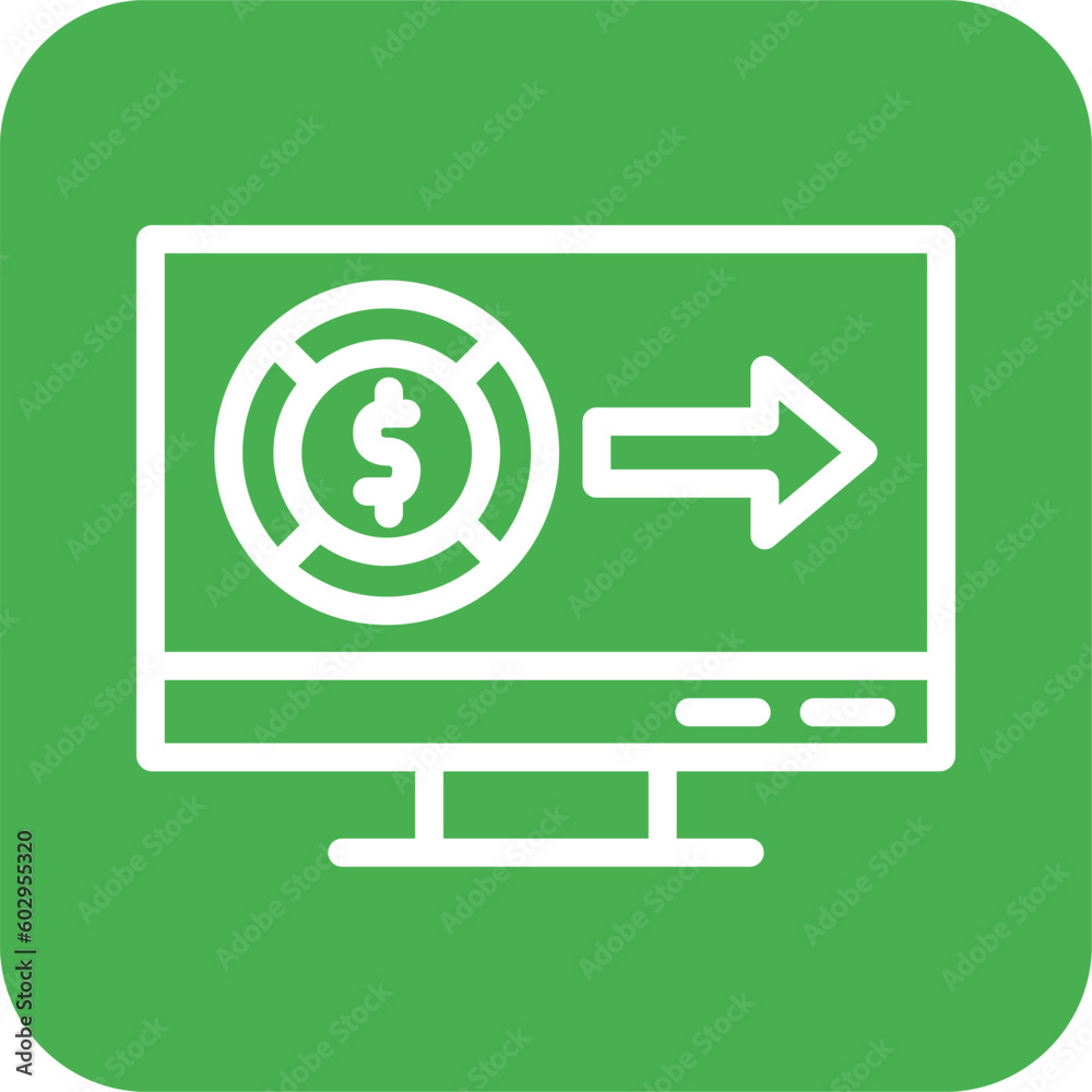Money send Vector Icon Design Illustration Money send Vector Icon Design Illustration