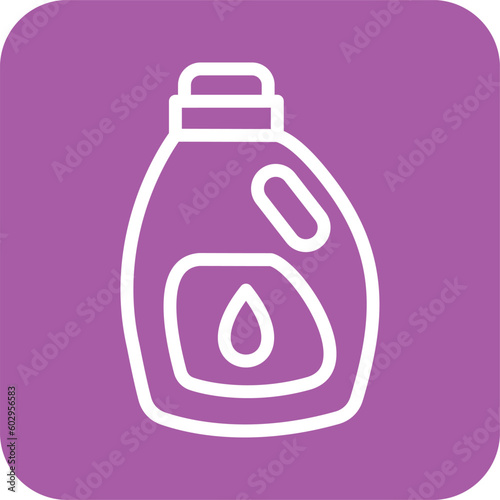 Detergent Vector Icon Design Illustration