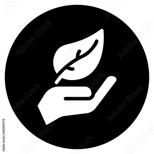 natural resources glyph icon