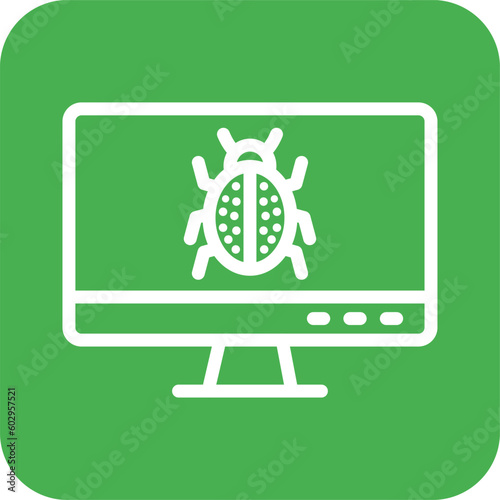 Debug Vector Icon Design Illustration