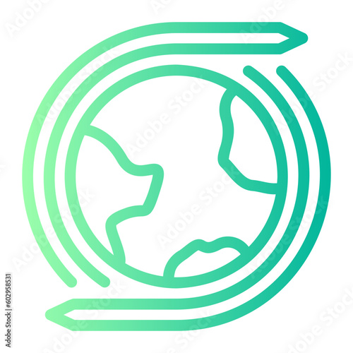 natural resources gradient icon