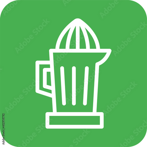 Citrus juicer Vector Icon Design Illustration