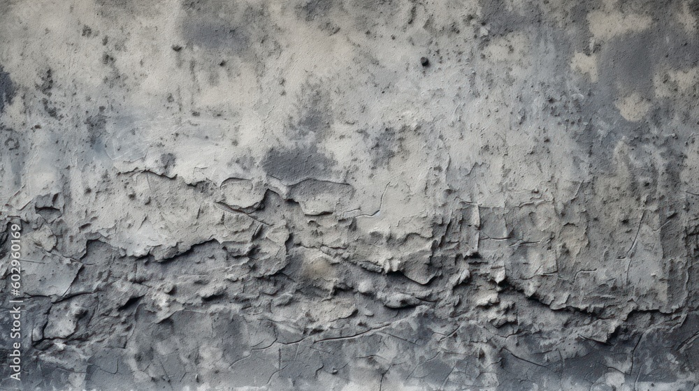 Photo  concrete texture on dark wallpaper. Generative AI