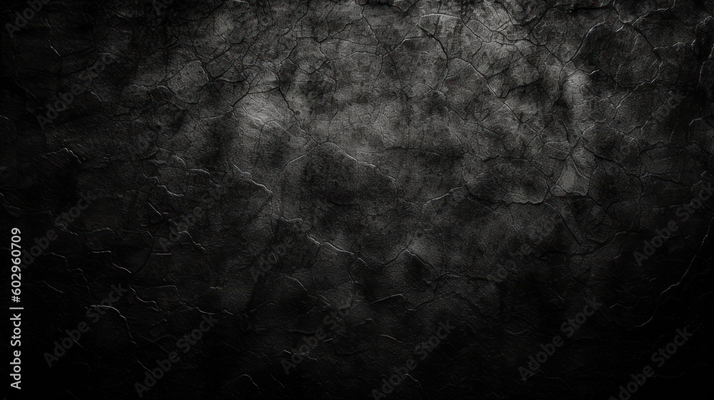 Photo  concrete texture on dark wallpaper. Generative AI