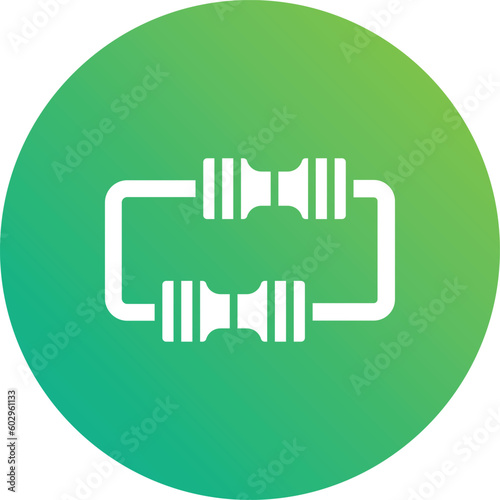 Resistance Vector Icon Design Illustration