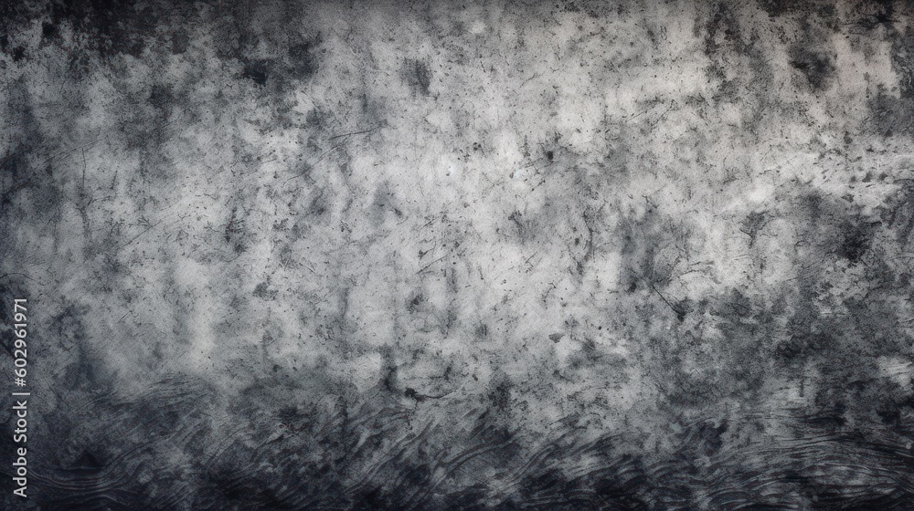 Fototapeta premium Photo concrete texture on dark wallpaper. Generative AI