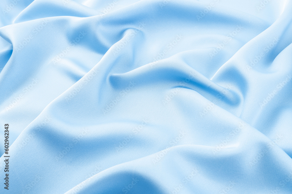 Obraz premium Spring-summer light-blue acetate satin