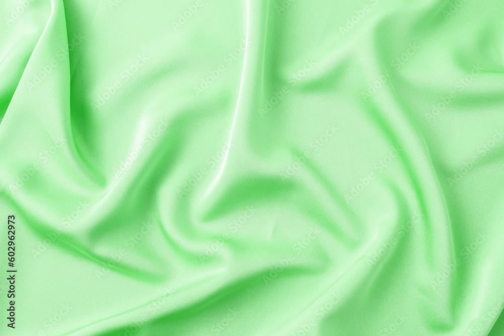 Obraz premium Spring and summer fruit green acetate satin fabric