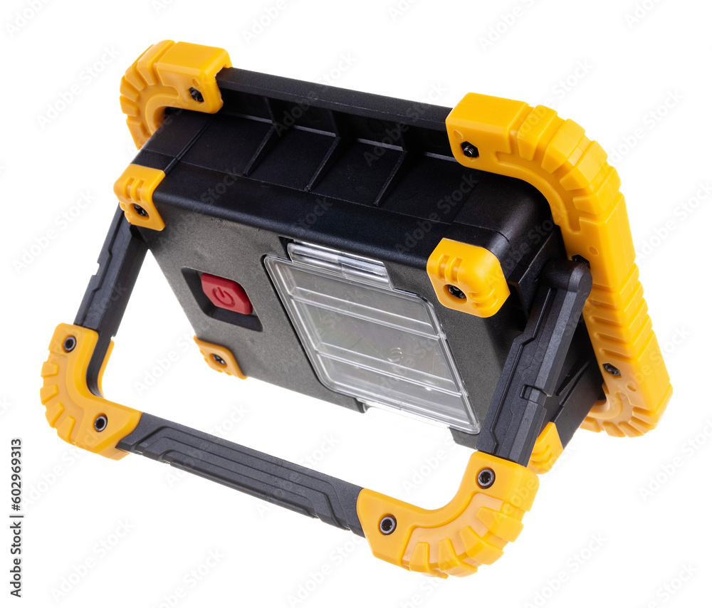 street diode spotlight on a white background street diode spotlight on a white background
