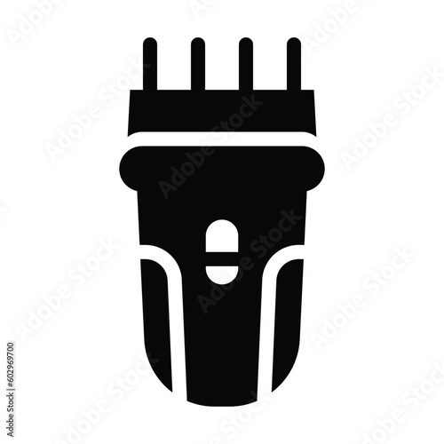 trimmer glyph icon illustration vector graphic