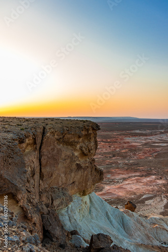Yangykala canyon in the Balkan region, Turkmenistan.