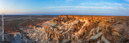 Yangykala canyon in the Balkan region, Turkmenistan.