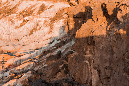 Yangykala canyon in the Balkan region, Turkmenistan.