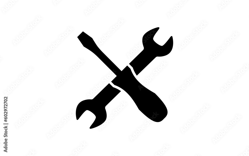 wrench icon construction tool for template wrench icon construction tool for template