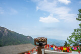 Telescope at Ziji Palace Observation Deck, Wugong Mountain, Pingxiang, China