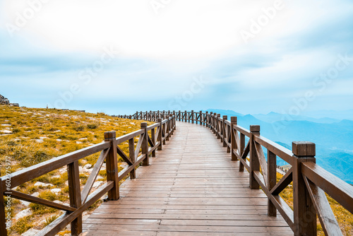 Autumn scenery of Wugong Mountain in Pingxiang  China