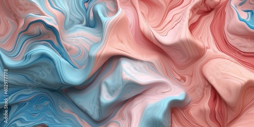 abstract pastel fluid swirling waving background  generative ai