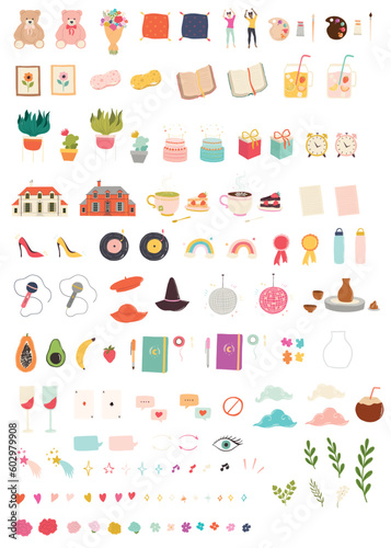 every day elements for live vector