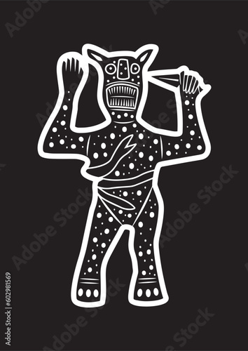 tribesman illustration
