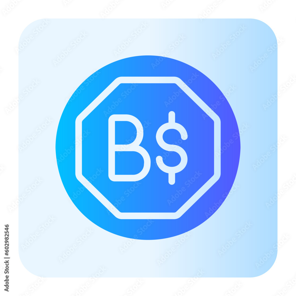 brunei gradient icon brunei gradient icon