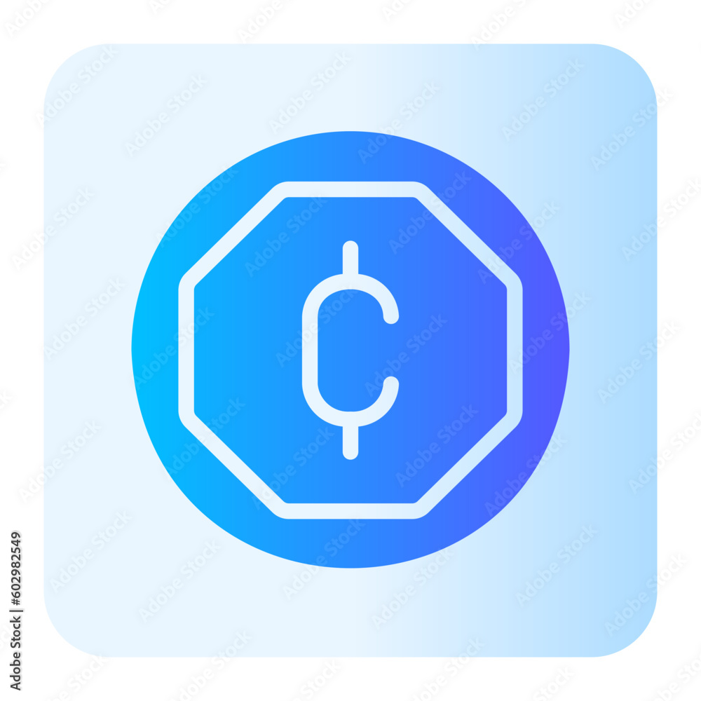cedi gradient icon cedi gradient icon