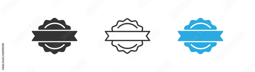 Stamp template icon on light background. Product quality symbol. Label, accepted, approved, best. Outline, flat and colored style. Flat design. Vector illustration. Stamp template icon on light background. Product quality symbol. Label, accepted, approved, best. Outline, flat and colored style. Flat design. Vector illustration.