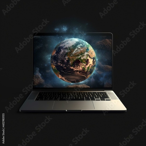 Earth on a Laptop