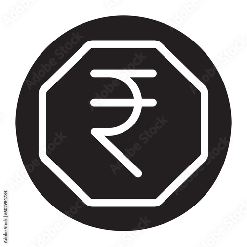 rupee glyph icon