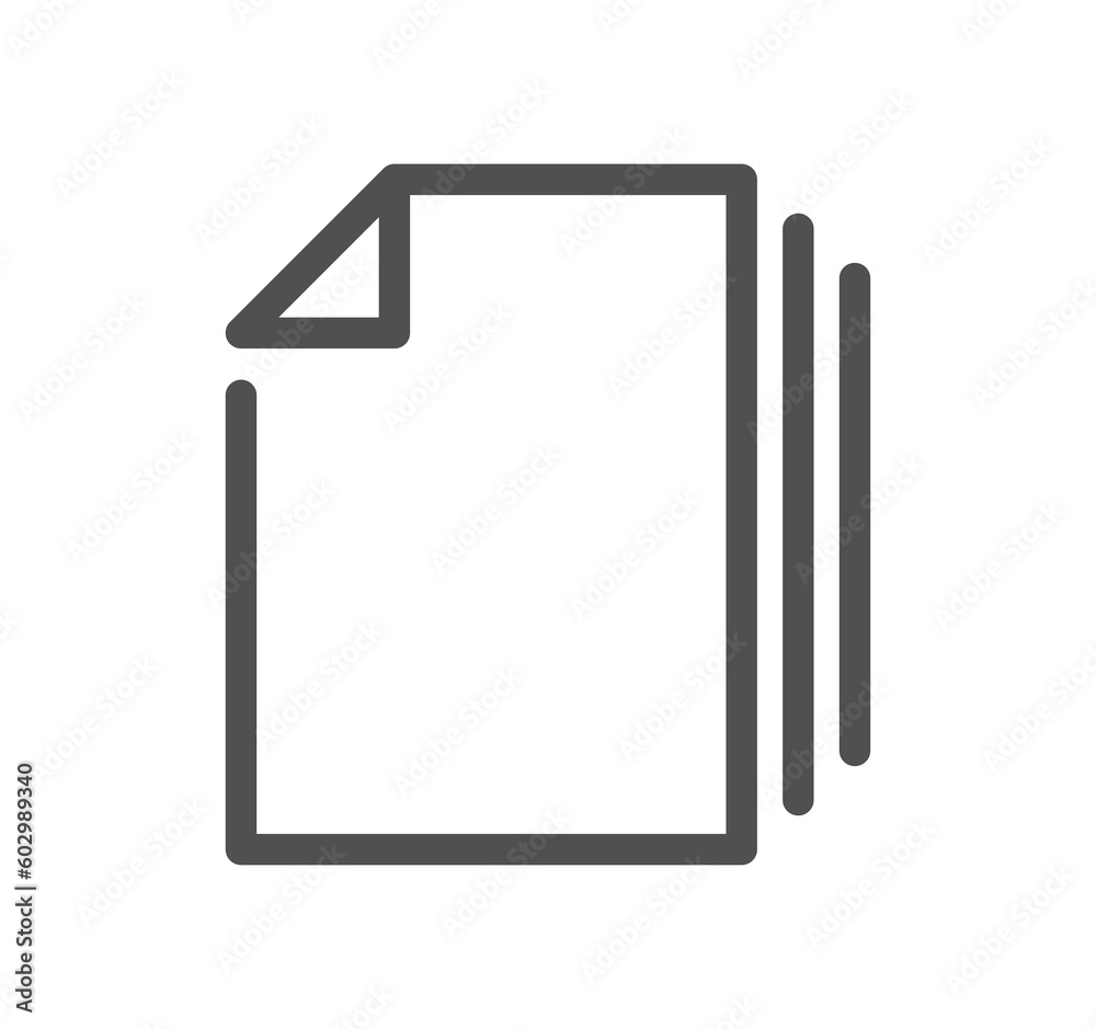 Document flow management related icon outline and linear symbol. Document flow management related icon outline and linear symbol.