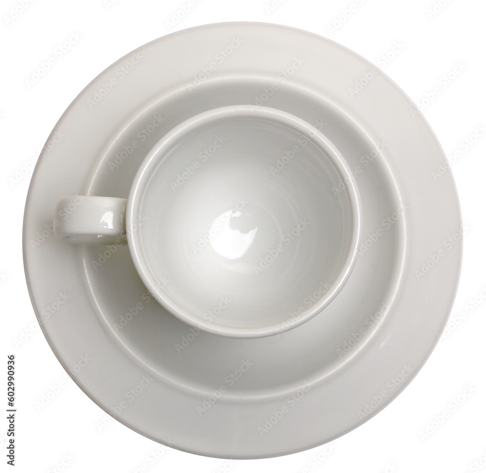 coffee cup (small espresso mug) on white background, empty isolated cutout cup with saucer coffee cup (small espresso mug) on white background, empty isolated cutout cup with saucer