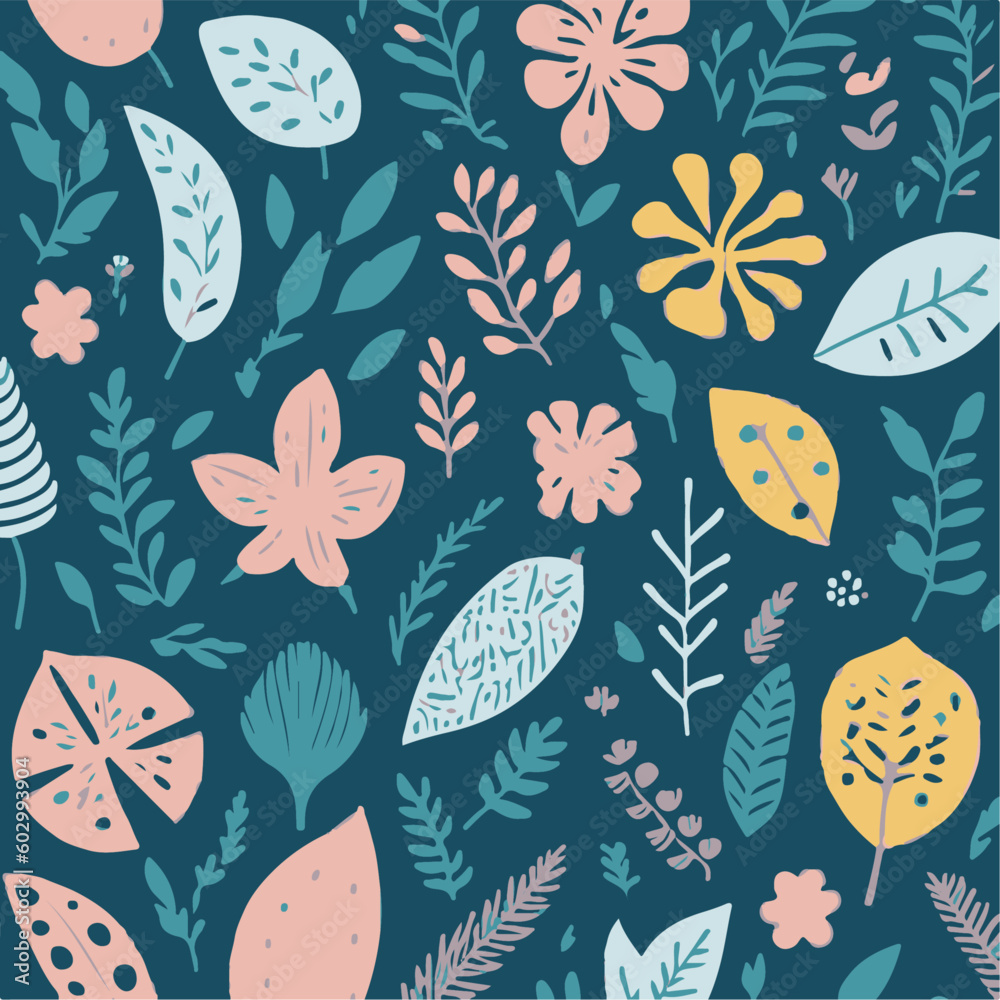 seamless pattern with flowers seamless pattern with flowers