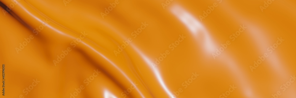 Orange plastic wave background Orange plastic wave background