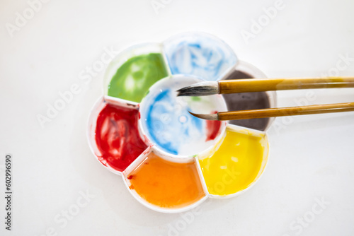 Liling Ceramic Underglaze Multicolored Porcelain Pigment Palette